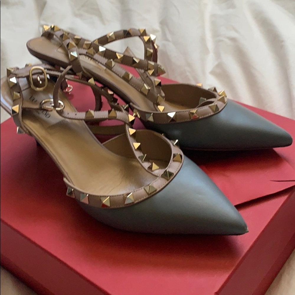 Valentino stud heels